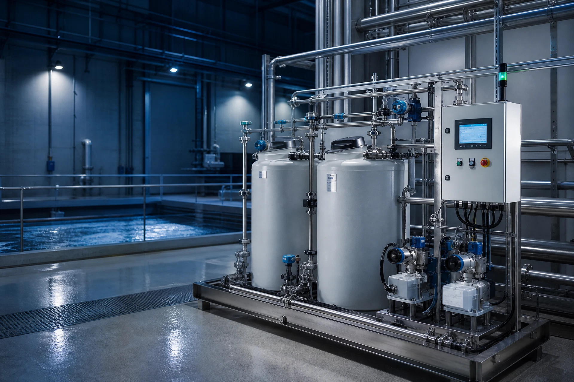Polymer Dosing System Reliability for DAF and Sludge Dewatering Projects technical article visual