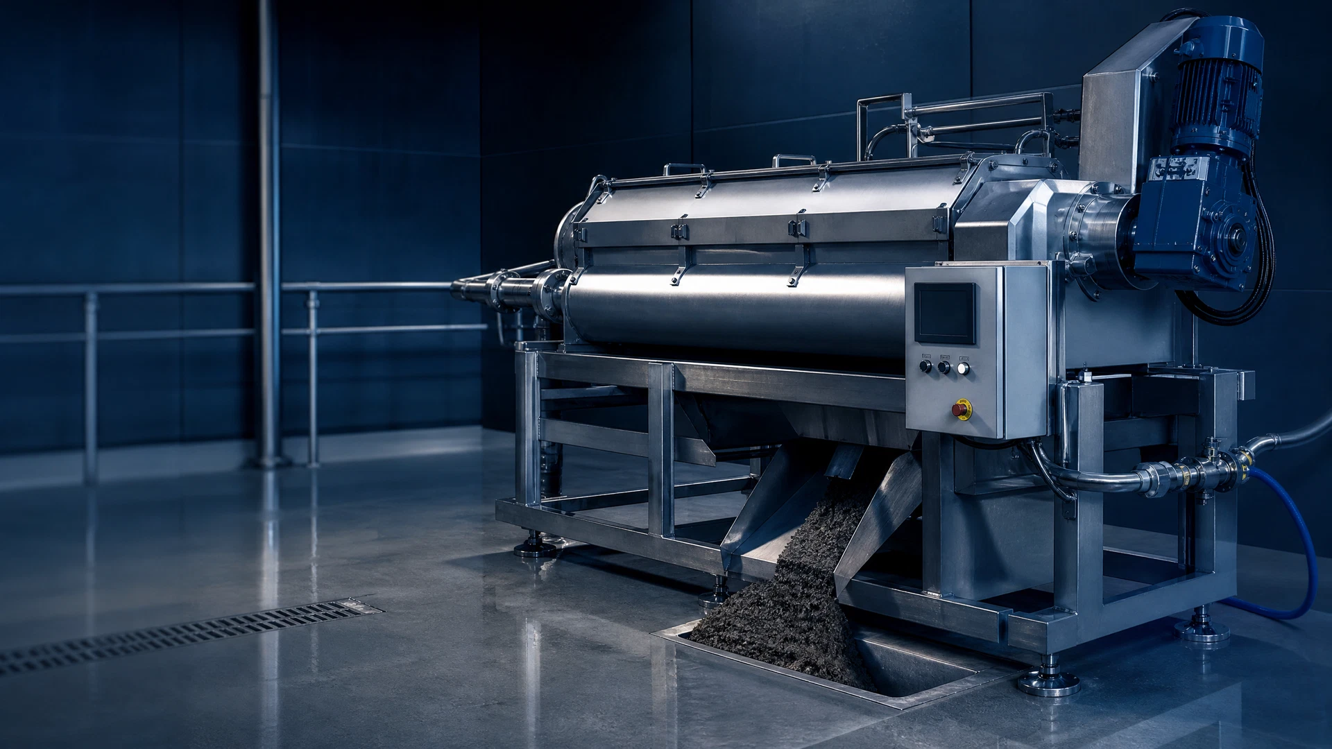 Screw Press Operating Checks for More Stable Industrial Sludge Dewatering technical article visual